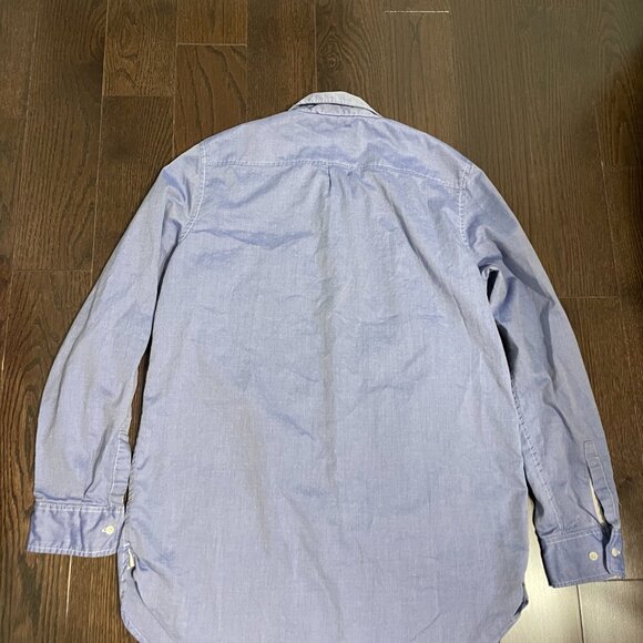Talula Boyfriend Fit Blue Shirt - Picture 5 of 8